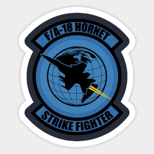 F/A-18 Hornet Strike Fighter Sticker